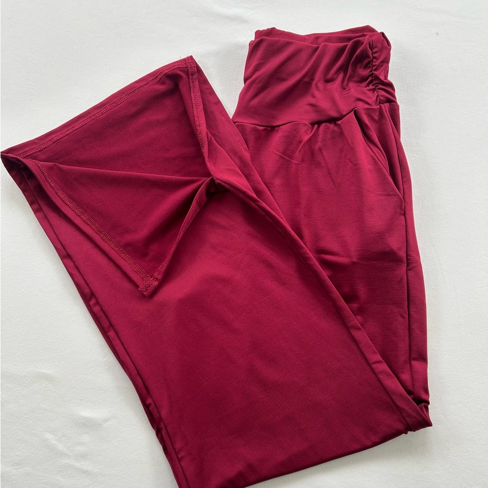 Red Lounge Pants - Picture 2 of 3